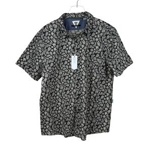 Vissla Alyssum Eco Short Sleeve Button Up Shirt Men’s Size XL NWT
